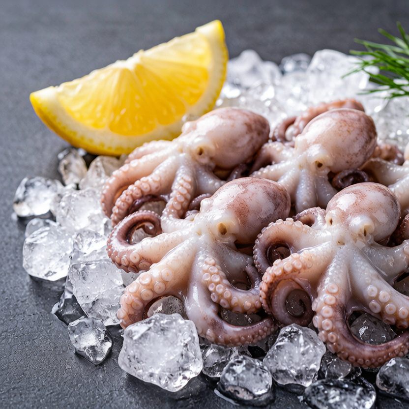 Frozen Baby Octopus